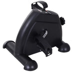 HOMCOM Mini Bike Pedaltrainer mit LCD-Display, verstellbarer Widerstand