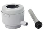 4rain Regentonne »SLIM«, 650 Liter Volumen, inklusive Auslaufhahn und Windsicherung
