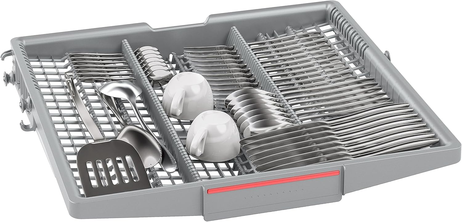 Bosch Serie 4, Vollintegrierter Geschirrspüler, 60 cm, SMV4ECX21E