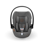 CYBEX Gold Kinderwagen EOS Lux 2-in-1 mit Babyschale Aton B2 i-Size und Babyschalen-Adapter, Reisesystem, Ab Geburt bis 22 kg (ca. 4 Jahre), Moon Black (Schwarz)