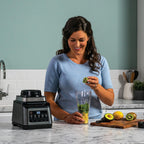 Ninja 3-in-1 Küchenmaschine & Mixer mit 5 Programmen: Mixen, Max Mixen, Hacken, Mischen, Pürieren, 1,8L Schüssel, 2,1L Krug, 700ml Becher, 1200W, spülmaschinenfest, Auto-iQ, Schwarz BN800EU