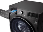 LG F4WV7080, Klasse A, Frontlader-Waschmaschine 8 kg, 1400 U/Min, AI Direct Drive, Wi-Fi, Tiefenreinigung mit Dampf, Groe Kapazitt, TRIPLE A, Auentür aus Sicherheitsglas, 62 x 60 x 85 cm  Wei