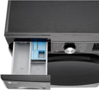 LG F4WV7080, Klasse A, Frontlader-Waschmaschine 8 kg, 1400 U/Min, AI Direct Drive, Wi-Fi, Tiefenreinigung mit Dampf, Groe Kapazitt, TRIPLE A, Auentür aus Sicherheitsglas, 62 x 60 x 85 cm  Wei