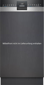 Siemens SR65YX08ME, iQ500 Smarter Geschirrspüler Vollintegriert, 45 cm breit, Besteckschublade, Zeolith, extra leise, aquaStop, automatische Türöffnung nach Programmende, varioSpeed, Innenbeleuchtung