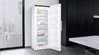 Siemens GS54NAWCV iQ500 Gefrierschrank, 176 x 70 cm, 327 L, noFrost nie wieder abtauen, bigBox Platz für großes Gefriergut, varioZone flexible Glas-und Schubladen, Weiß