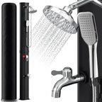 Sonnewelt 60L Solardusche Gartendusche Inkl. Schutzhaube und Handbrause