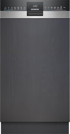 Siemens SR65YX08ME, iQ500 Smarter Geschirrspüler Vollintegriert, 45 cm breit, Besteckschublade, Zeolith, extra leise, aquaStop, automatische Türöffnung nach Programmende, varioSpeed, Innenbeleuchtung