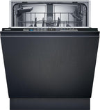 Siemens SN63EX06VE, iQ300 Smarter Geschirrspüler, Vollintegrierte Spülmaschine, 60 cm, Besteckschublade, Extra leise, varioSpeed, Automatische Türöffnung, Dreifach rackMatic, infoLight, intesiveZone