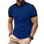Herren Sport T-Shirt mit Rundhals und Mesh Oberfläche