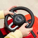 AIYAPLAY Rutschauto Kinderfahrzeug mit Stauraum & Kippschutz Rot