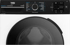 Beko WMC91464ST1 b300 Waschvollautomat, Waschmaschine, 9 kg, Bluetooth, ProSmart Inverter Motor, Dampffunktion, Pet Hair Removal, Watersafe+, Weiß