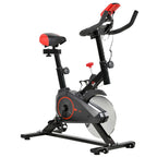 HOMCOM Fahrradtrainer Heimtrainer LCD-Display höhenverstellbar