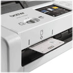 Brother ADS-1700W Kompakter und intelligenter Dokumentenscanner | Dokumentenzuführung | Automatisches Scannen | Wi-Fi/Wi-Fi Direct, Weiß/Schwarz