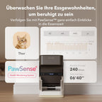 PETLIBRO RFID Futterautomat für Katze, 5G Wi-Fi Automatischer Haustier-Futterspender, Katzen-Futterautomat mit Collar-Tag-Sensor, Automatischer Katzenfutterspender mit App, 1–10 Mahlzeiten, 3L