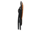 Geflecht-Set »Valencia«, 9-teilig - Ausziehtisch & 8 Klappsessel, braun