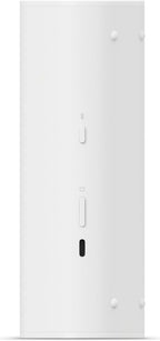 Sonos Roam 2 | Leichter, mobiler und wasserdichter Speaker mit Bluetooth, WLAN, mindestens 10 Stunden Akkulaufzeit und Voice Control für drinnen und draußen - Weiß