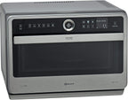 Bauknecht Jet Chef MW 179 IN Edelstahl 5in1-Multifunktionsmikrowelle/ 1000 W/ 33 L Garraum/Heißluft 1500 Watt/ Quartz Grill 1200 W/DualCrisp/ Dampfgaren/Schmelz- und Schnellauftau-Funktion