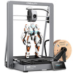Creality K2 Plus Combo 3D-Drucker, 16-Farben Multimaterial-Druck, 350³mm XXL-Bauraum, Servo-Direktantrieb, Dual-KI-Kameras, Ultra-Leise