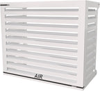 Box Air Klima Abdeckung - Schallschutzhaube Wärmepumpe Schutzgitter - Verkleidung Klimaanlage Außengerät - Für Klimaanlagen und Wärmepumpen - Robuste Schutzabdeckung