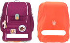 LÄSSIG 7-teiliges Schulranzen Set Kinder/School Set Boxy Unique Schwarz