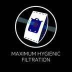 AEG CLEAN 6000 AB61C2DB Staubsauger mit Beutel / hohe Saugleistung / inkl. Polsterdüse / 50 % Recyclingkunststoff / ideal für Haustierbesitzer / Reinigen von Polstern / 12 m Kabel / 750 W / Blau