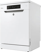 Hoover HF 4C6F0PW Geschirrspüler; 14 Maßgedecke; Freistehend, 60 cm breit; Energieeffizienzklasse C; Smarte Bedienung mit WiFi + Bluetooth-Technologie
