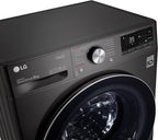 LG F4WV7080, Klasse A, Frontlader-Waschmaschine 8 kg, 1400 U/Min, AI Direct Drive, Wi-Fi, Tiefenreinigung mit Dampf, Große Kapazität, TRIPLE A, Außentür aus Sicherheitsglas, 62 x 60 x 85 cm ꟷ Weiß