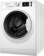 Bauknecht W Active 711 B Waschmaschine-Frontlader/ 7kg/ 1400 U/min/Kraftvolle Fleckentfernung/Dampf Programme/Steam Hygiene mit Antivirus/Steam Refresh/Stopp&Add Funktion/Dynamic Inverter-Motor