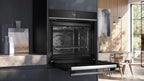 Siemens HB572ABS3, iQ300, Einbau-Backofen 60 x 60 cm, Air Fry, activeClean Pyrolyse Selbstreinung, LED-Touchbedienung, 3D Heißluft, Schnellaufheizung, cookControl10 Automatikprogramme, Edelstahl