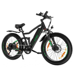 Hitway BK9 E-Bike - 500W Motor, 48V 15Ah, 26 x 4.0 Fat Tire - All-Terrain Mountain E-Bike