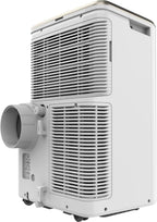 AEG Chillflex Pro AXP26U338CW mobile Klimaanlage / LED Display / Touch-Buttons / Fernbedienung / 30-40 m² / Kühlfunktion / Ventilator / Entfeuchtungsfunktion / Automatik / weiß/silber/schwarz