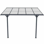Fornorth Terrassenüberdachung 313x254x220-260cm