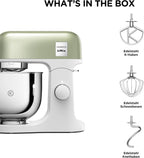 Kenwood kMix KMX750RD Küchenmaschine, 5 l Edelstahl Schüssel, Safe-Use-Sicherheitssystem, Metallgehuse, 1000 Watt, inkl. 3-Teiligem Patisserie-Set und Spritzschutz, Rot
