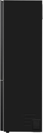 LG GBV22NCCEP Kühl-/Gefrierkombination – Smart Inverter Compressor, Total No Frost, Modern Flat Door Design, Matt Schwarz Metallic, Energieeffizienz A