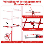 Sonnewelt Plattenheber 68 kg Traglast klappbar hhenverstellbar 140 cm -350 cm