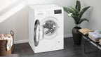 Siemens WM14N223 Waschmaschine iQ300, Frontlader mit 7kg Fassungsvermgen, 1400 UpM, speedPack L, LED-Display,Outdoor-Programm, Wei, 60cm