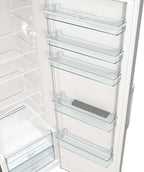 Gorenje R 619 DAXL6 Kühlschrank/AdaptTech/FreshZone/Schnellkühlfunktion/Umluft-Kühlsystem/LED Display / 398l / 185cm / EEK D/Edelstahl