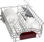 NEFF S157YCX03E, N 70, Smarter Geschirrspüler Vollintegriert, 60 cm, Besteckschublade, Made in Germany, Zeolith-Trocknung, besonders leise Spülmaschine, höhenverstellbarer Oberkorb, starker Sprühdruck