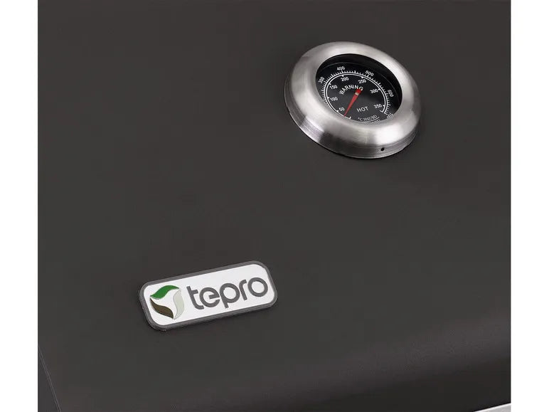 tepro Kohle-Gas-Grill »Toronto Kombi«, 8,7 kW Leistung, 3 Edelstahlbrenner, 2 Ablagen