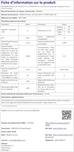 MEDION Tischgeschirrspüler DWT60 (6 Gedecke Fassungsvermögen, 7 Programme, ECO Programm, ca. 6,5 Liter Verbrauch, AquaStop, LED Display, Kindersicherung, MD37496) silber