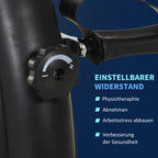 HOMCOM Mini Bike Pedaltrainer mit LCD-Display, verstellbarer Widerstand