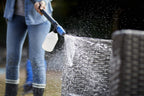 Nilfisk bar Hochdruckreiniger mit Induktionsmotor (inkl. Patio Cleaner Flächenreiniger und rotierende Bürste) E145.4-9 blau