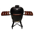 Kobe Kamado Holzkohlegrill Professional XL Black Edition, 23,5 , 113x81x113 cm