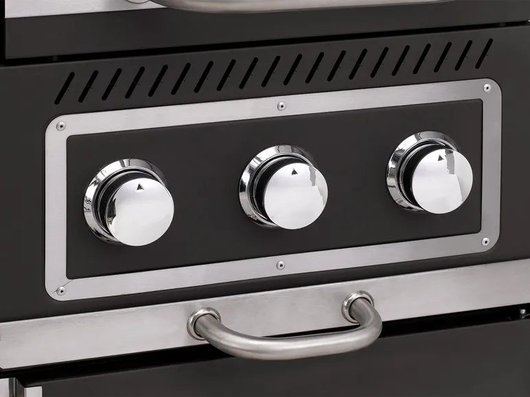 tepro Kohle-Gas-Grill »Toronto Kombi«, 8,7 kW Leistung, 3 Edelstahlbrenner, 2 Ablagen