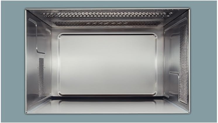 Bosch BFL634GB1 Serie 8 Einbau-Mikrowelle, 38 x 60 cm, 900 W, Türanschlag Links, AutoPilot 7 7 Automatikprogramme, Reinigungsunterstützung, TFT-Touchdisplay, LED-Beleuchtung gleichmäßige Ausleuchtung