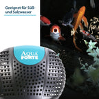 AquaForte O-20000 Plus, 200 Watt, max. Durchfluss 19 m3/Stunde, max. Förderhöhe 7 Meter, Kabellänge 10 Meter, für Wasserläufe, Wasserfälle, Springbrunnen, Filter usw, Schwarz
