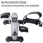 HOMCOM Mini Bike Pedaltrainer Heimtrainer LCD-Display verstellbar