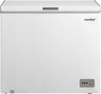 Comfee RCC100WH2(E) Gefriertruhe/169 kWh/Jahr/85cm hoch/99L/38dB/Geringe Lautstärke/Hoch effizientesD-förmigesRohr/Geeignet für verschiedene Einsatzszenarien/Einstellbarer Temperaturregler/Weiß