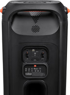 JBL PartyBox 710 - Schwarz – Trag - und rollbarer Bluetooth Party-Lautsprecher mit Lichteffekten – Spritzwassergeschützte, mobile Musikbox