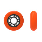 CRIVIT Jugend-Softboot-Inlineskates, größenverstellbar (schwarz/orange) - B-Ware neuwertig